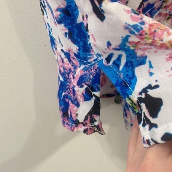 Colourful Abstract Button Up Shirt - Picture 6 of 12